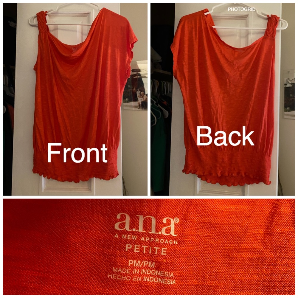 A.n.a Petite Medium Tank blouse